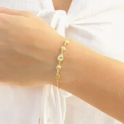 armband in verguld messing - Eliné