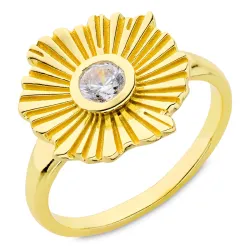 ring in verguld messing - Eliné