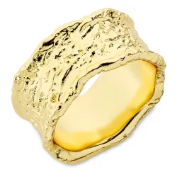 ring in verguld messing - Eliné