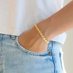 armband in verguld messing - Eliné