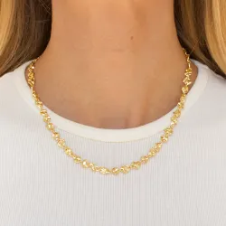 ketting in verguld messing - Eliné