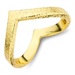 ring in verguld messing - Eliné
