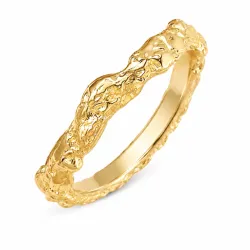 ring in verguld messing - Eliné