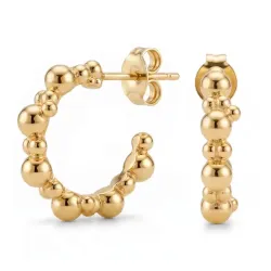 halfcreool in verguld messing - Bubbly Pure