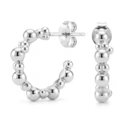 halfcreool in verzilverd messing - Bubbly Pure