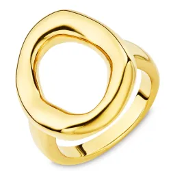 waterproof ring in verguld staal - OCEANA