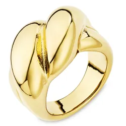waterproof ring in verguld staal - OCEANA