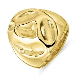 waterproof ring in verguld staal - OCEANA