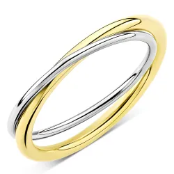 waterproof ring in verguld staal - OCEANA