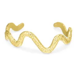 waterproof armband in verguld staal - OCEANA