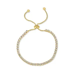 waterproof zirkoon armband in verguld staal - OCEANA