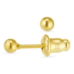 3 mm waterproof oorsteker in verguld staal - OCEANA