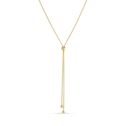 waterproof ketting in verguld staal - OCEANA