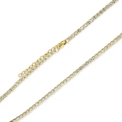 waterproof ketting in verguld staal - OCEANA