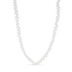 waterproof parel ketting in verguld staal - OCEANA