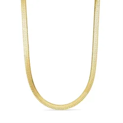 waterproof ketting in verguld staal 45 cm x 6 mm  - OCEANA
