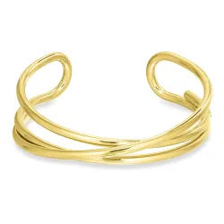 waterproof armband in verguld staal - OCEANA