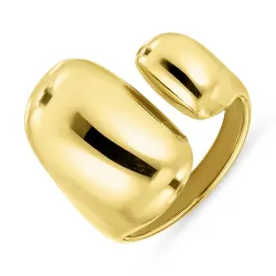 waterproof ring in verguld staal - OCEANA