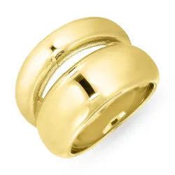waterproof ring in verguld staal - OCEANA