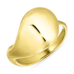 waterproof ring in verguld staal - OCEANA