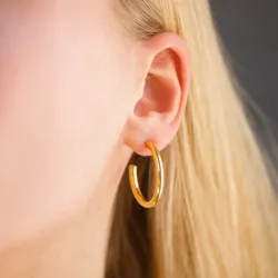 27 mm waterproof halfcreool in verguld staal - OCEANA