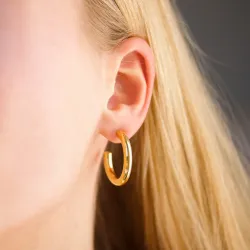 27 mm waterproof halfcreool in verguld staal - OCEANA