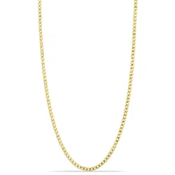 waterproof pantserketting in verguld staal  x 2,6 mm  - OCEANA