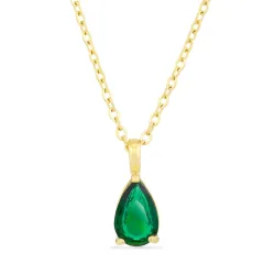 waterproof ketting met hanger in verguld staal - OCEANA