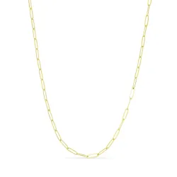 waterproof ketting in verguld staal 40 + 5 cm x 3,5 mm  - OCEANA