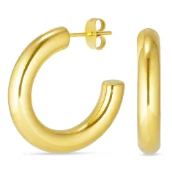 5 x 27 mm waterproof halfcreool in verguld staal - OCEANA