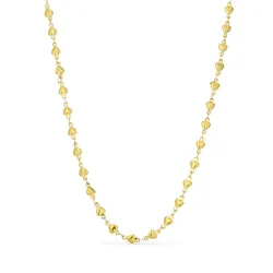 waterproof hart ketting in verguld staal - OCEANA