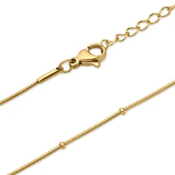 waterproof ketting in verguld staal - OCEANA