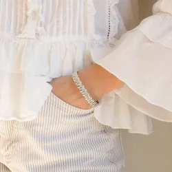 waterproof armband in staal - OCEANA