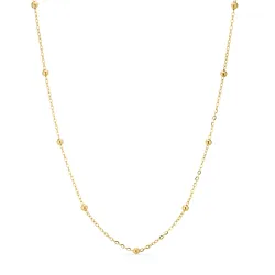 waterproof ketting in verguld staal - OCEANA