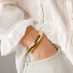 waterproof armband in verguld staal - OCEANA