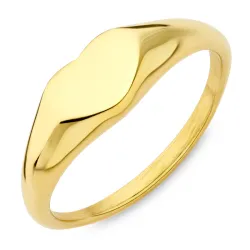 waterproof ring in verguld staal - OCEANA
