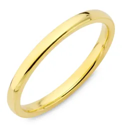 waterproof ring in verguld staal - OCEANA