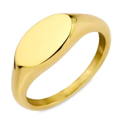 waterproof ring in verguld staal - OCEANA