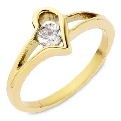 waterproof ring in verguld staal - OCEANA