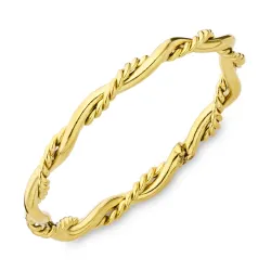 waterproof ring in verguld staal - OCEANA