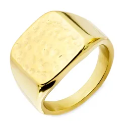 waterproof ring in verguld staal - OCEANA