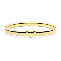 waterproof hart armband in verguld staal - OCEANA