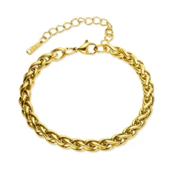 waterproof armband in verguld staal - OCEANA