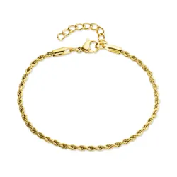 waterproof armband in verguld staal - OCEANA