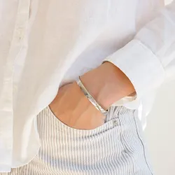 waterproof armband in staal - OCEANA