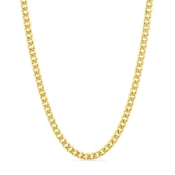 waterproof ketting in verguld staal - OCEANA