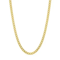 waterproof ketting in verguld staal - OCEANA