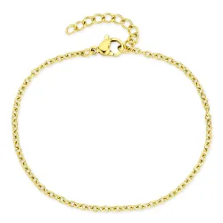 waterproof armband in verguld staal - OCEANA