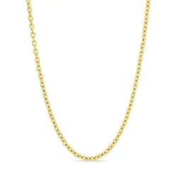 waterproof ketting in verguld staal - OCEANA