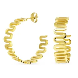 waterproof halfcreool in verguld staal - OCEANA